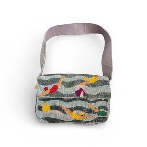 Swimmers Beaded Women's Bag - Multicolor